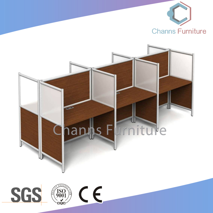Modern Furniture Linear Office Partition with Office Desk (CAS-W41240)