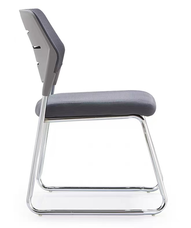 New Design Cheap Stackable Mesh Office Chair with Stacking Foam for Home Waiting Room Lounge Executive Reception Visitor Guest