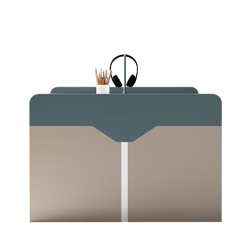 Moodern Cubicle Call Center Wooden Modular Furniture Commercial Partition Computer Table Open Desk Office Workstation