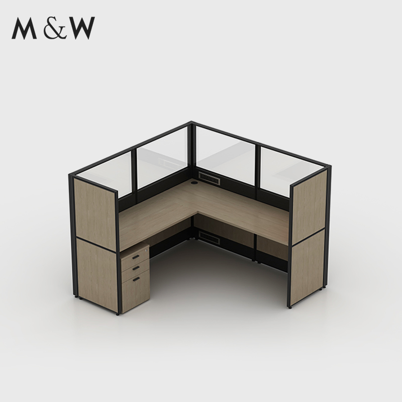 M&W Projects Office Cubicle Partition Desks Desk Aluminium Modular Workstation