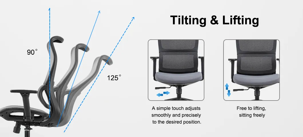 Mesh Swivel Ergonomic Office Chair Detail 3