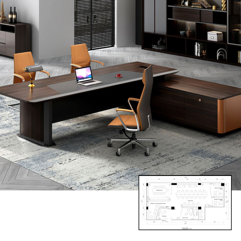 Elegant Design Commercial Boss Office Furniture Ergonomic Computer Swivel Leather Executive Chair