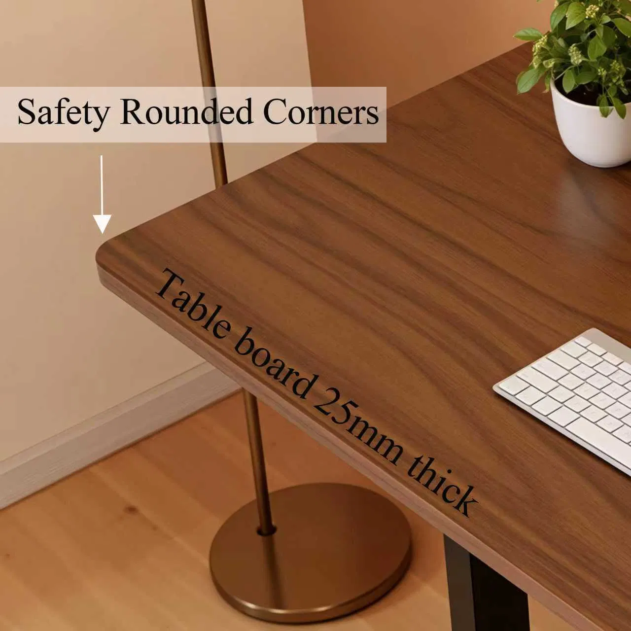 Prorials Height Adjustable Computer Table Ergonomic Sit Stand Desk