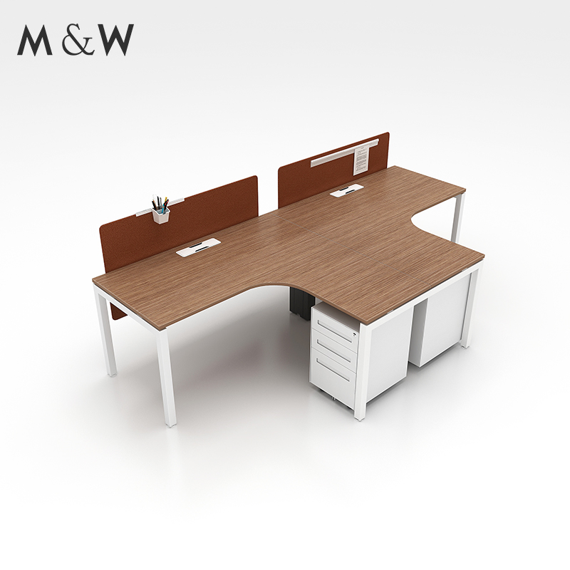 M&W Factory Furniture Wooden Panel Modular Staff Office Workstation
