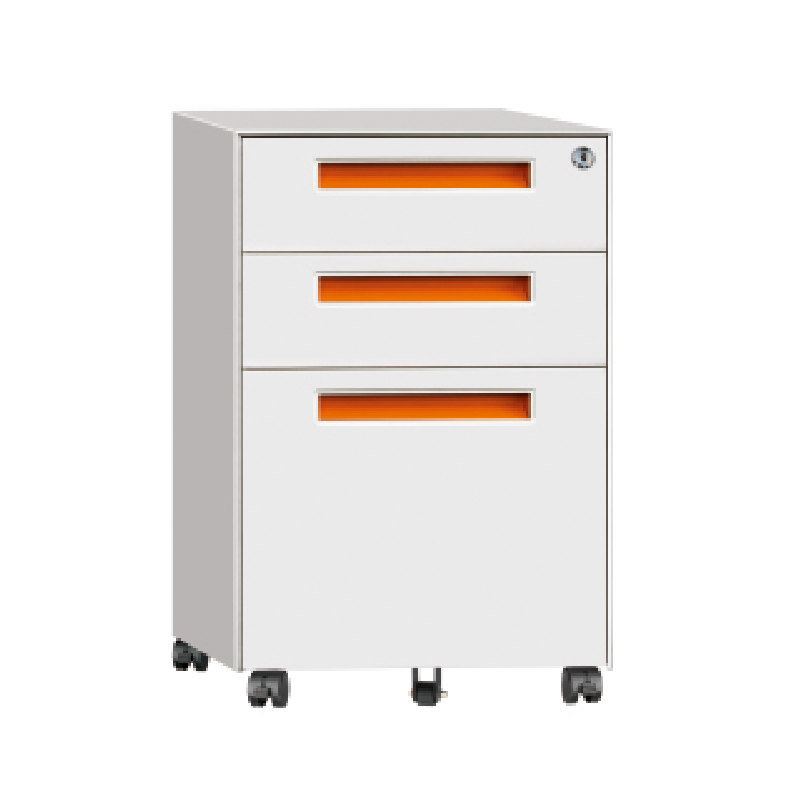 Arc Mobile Pedestal File Storage Cabinet Modern Bookcase Design