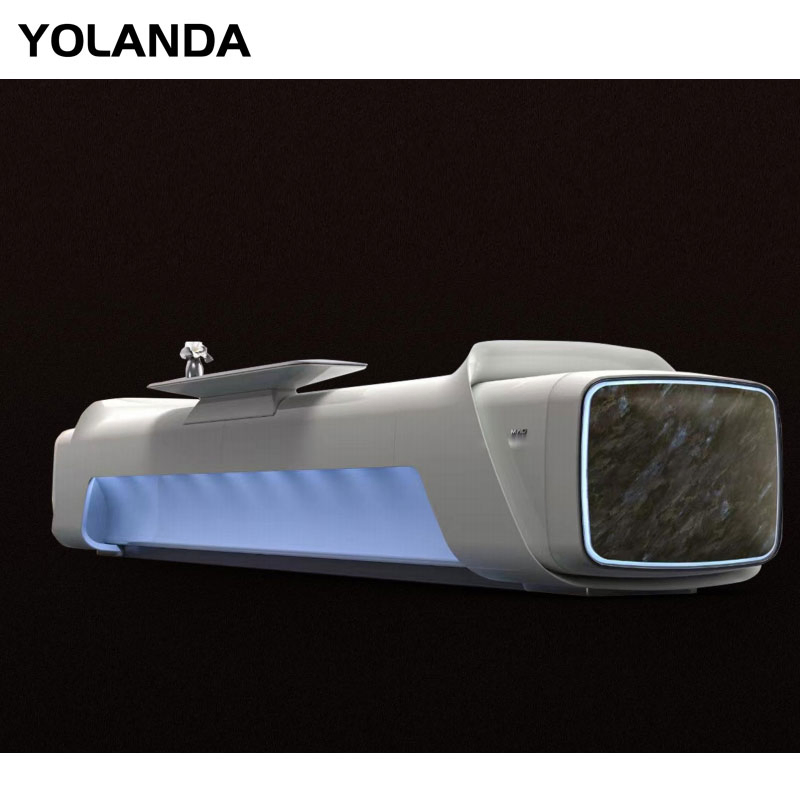 Yolanda Customized Modern Office Furniture MDF Painted Front Table Hotel Hospital Salon Reception Bar Personalized Desk