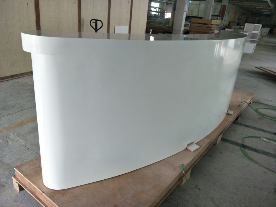 Premium Hot Sale Modern Style Custom Solid Surface Reception Desk for Offices