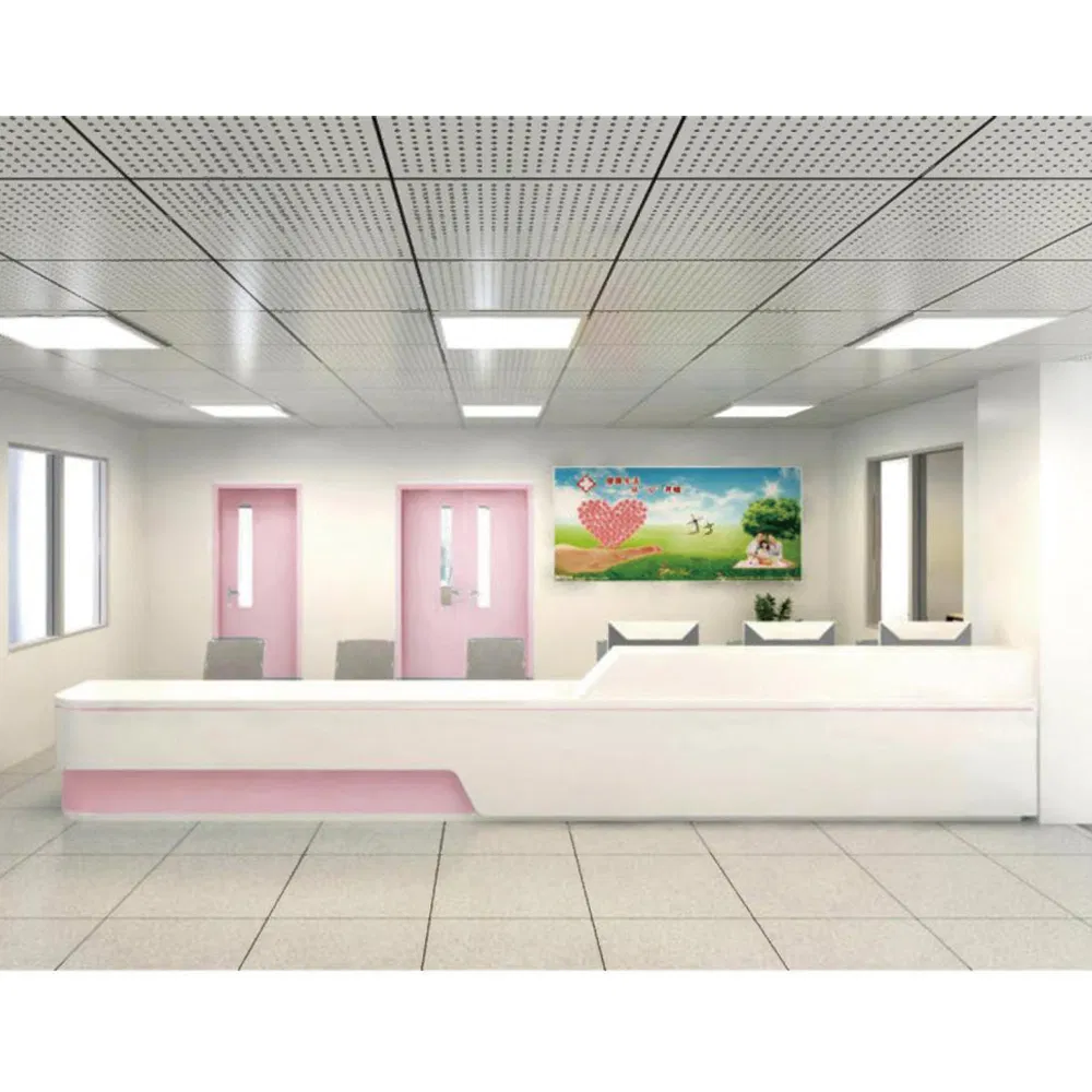 Functional Reception Desk for Medical Offices and Nurse Stations