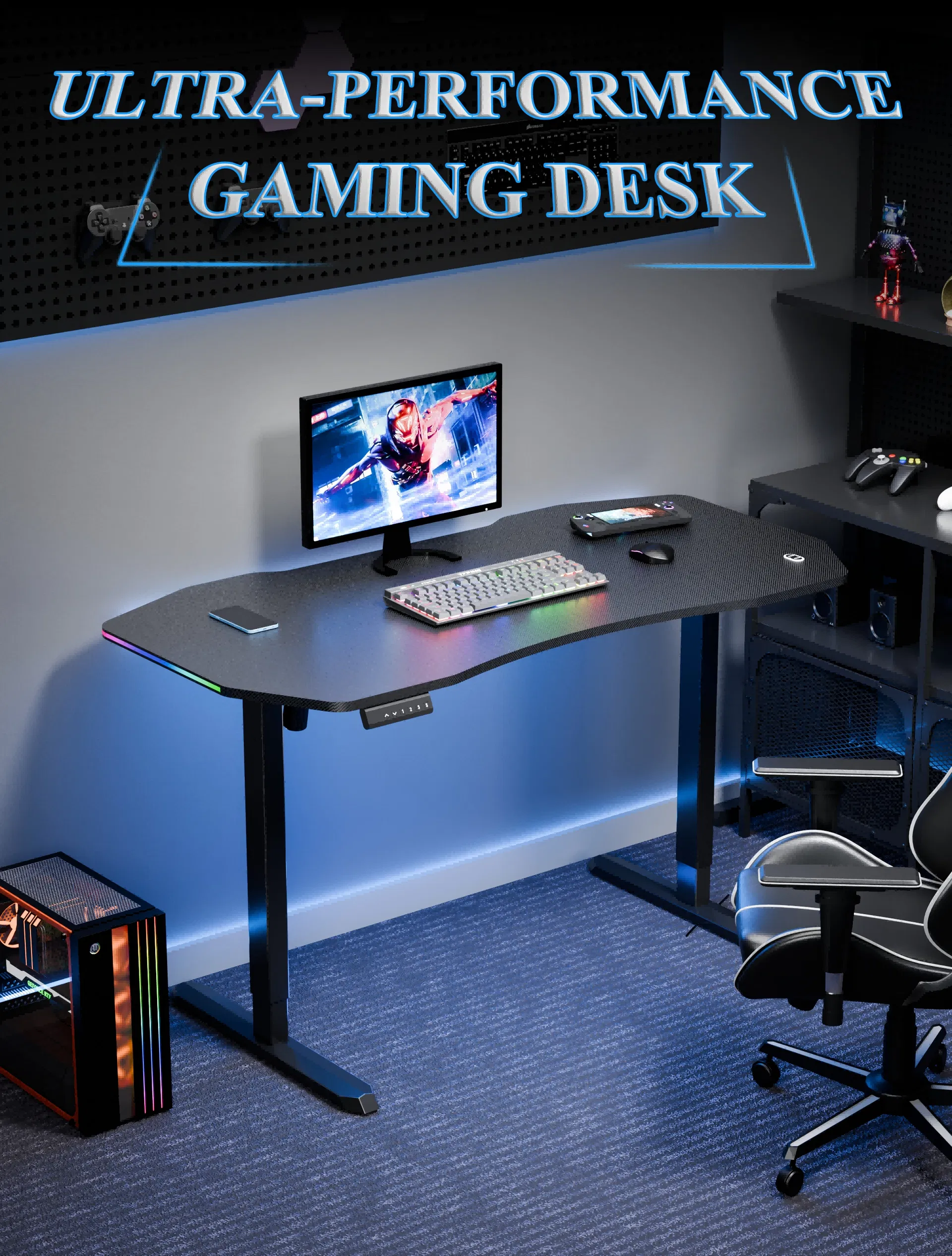 Ergonomic Gaming Standing Desk