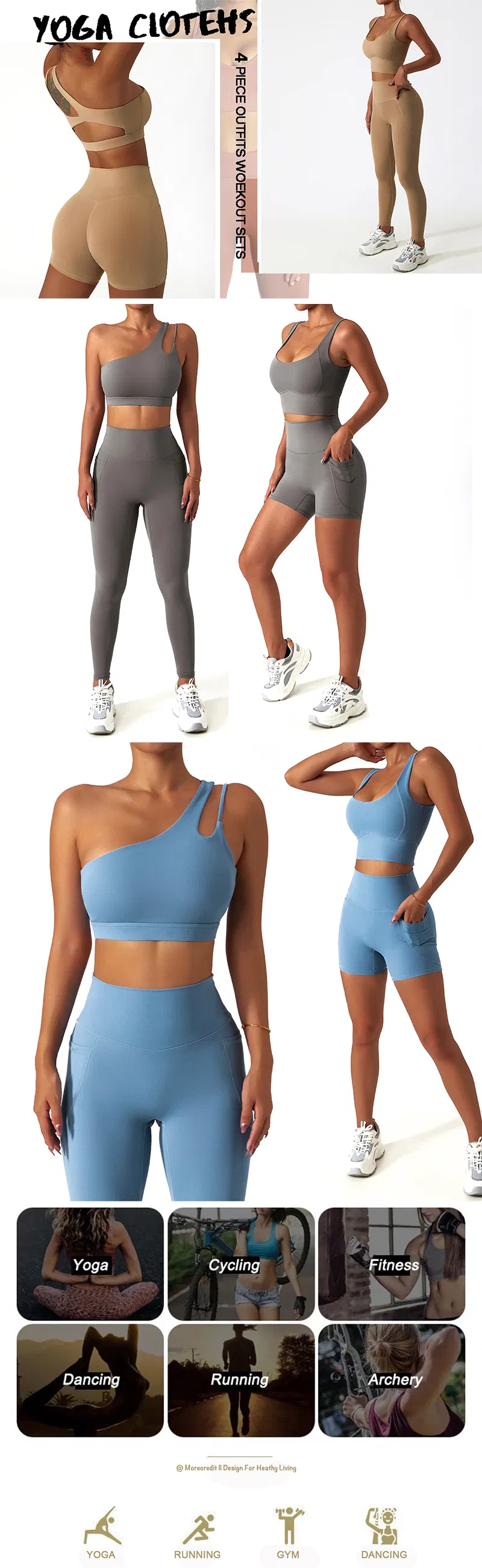 مجموعة تمارين لينة للLeggings