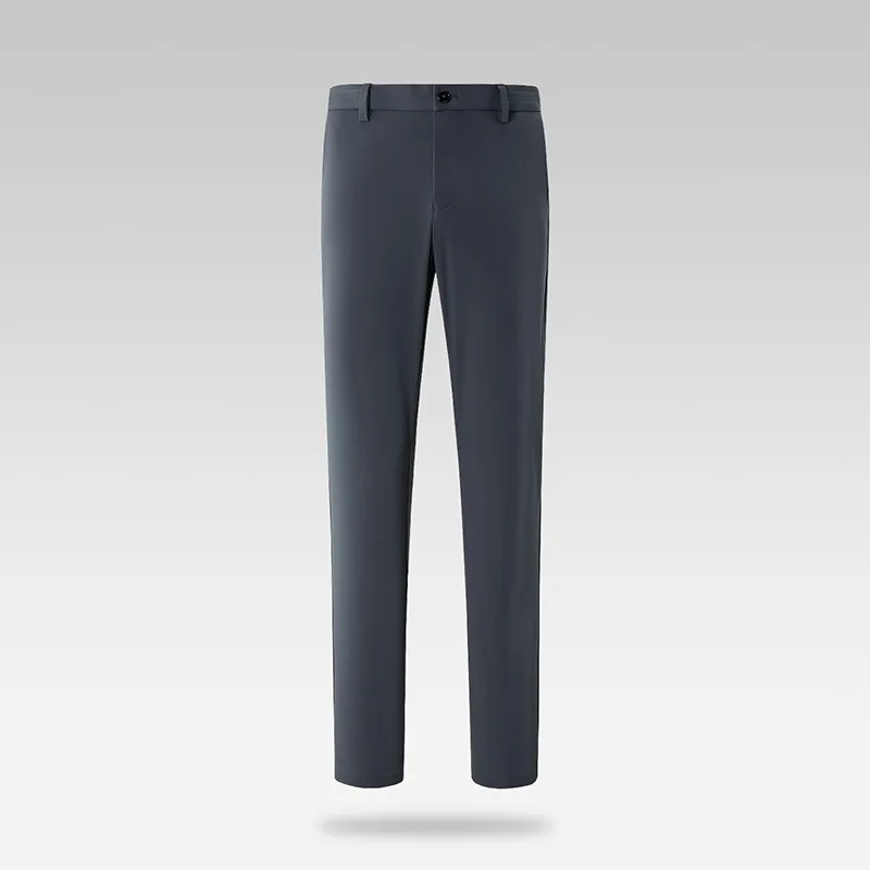 سراويل رجال اجتماعية، خفيفة الوزن، مرنة، بقصة مستقيمة، سراويل كاجوال، سراويل متعددة الاستخدامات