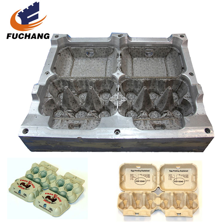 Pulp Molding Industrial Packaging Mold, Environment Friendly Paper Tray Mold, CNC Customizing Making Mold