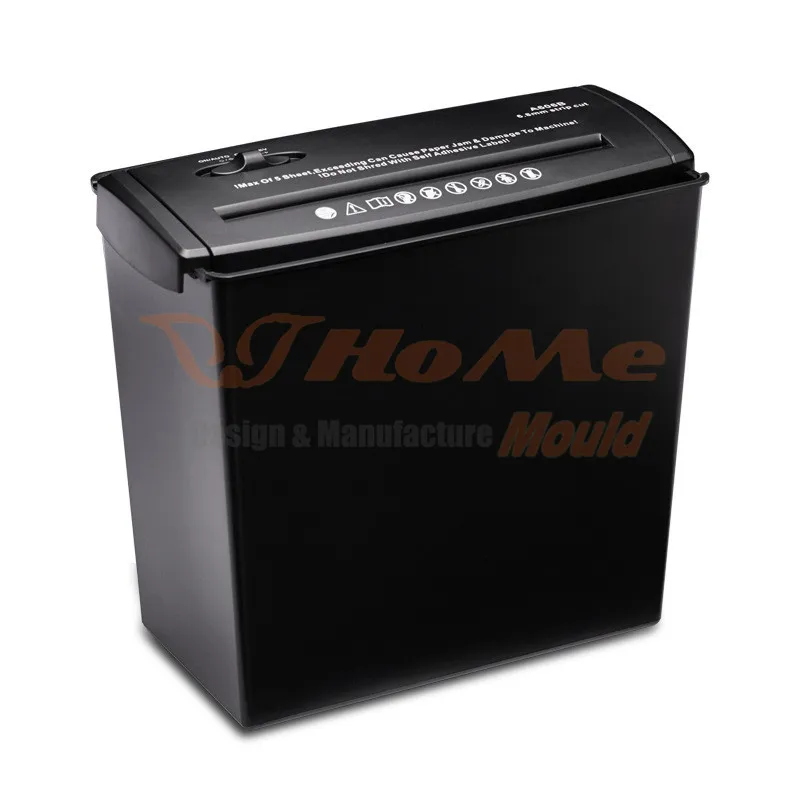 Office Equipment Desktop Plastic Paper Shredder Mould Crusher Machine Plastic Parts Mould