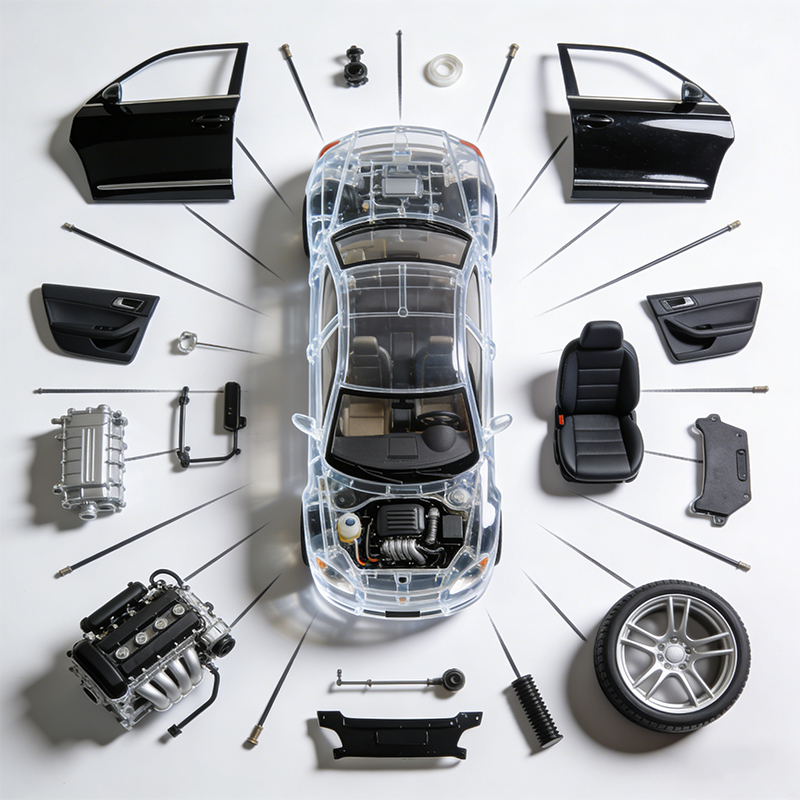 Professional Automotive Plastic Mould Maker for Air Conditioning Parts Interior Components Custom Service