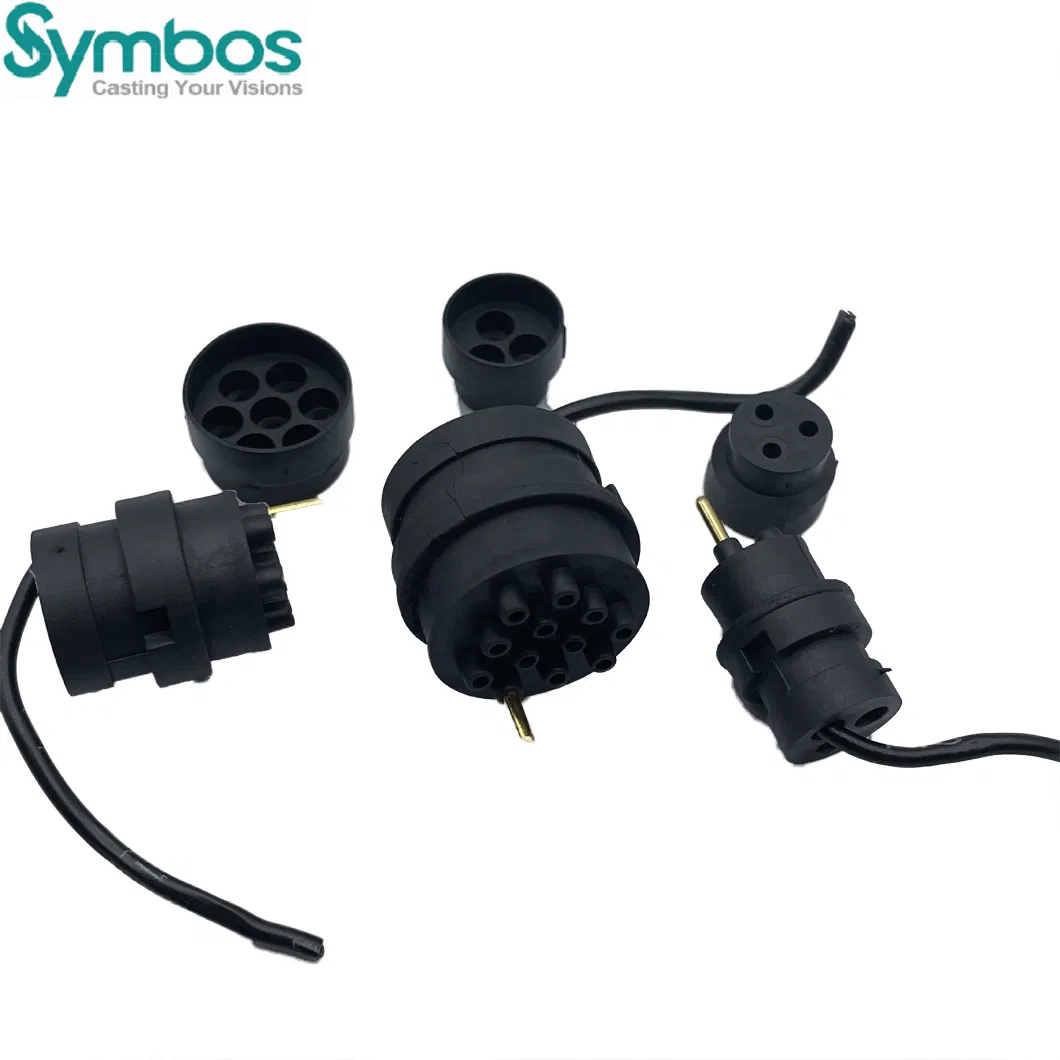 Automotive IP67 Waterproof Electrical Connector Electric Car Motor Scooter Connector Plastic Mould