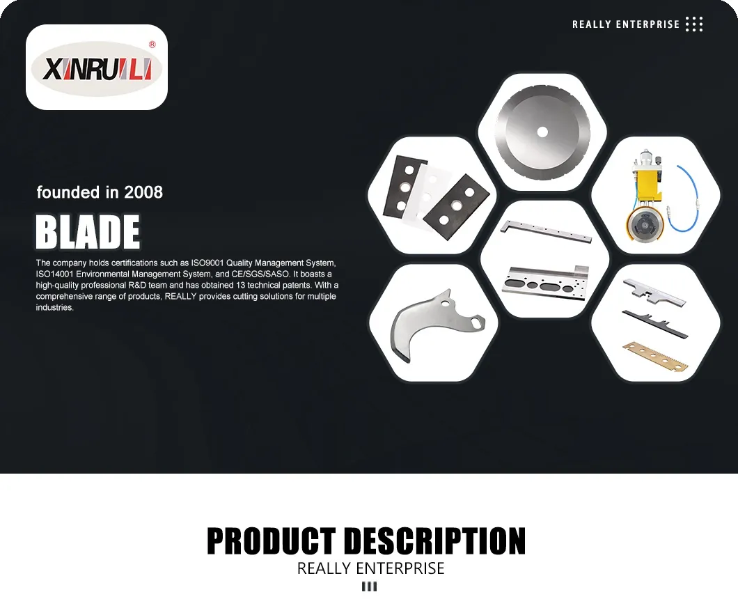 Food Packaging Round Corner Cutting & Punching Mold, High Quality Industrial Shear Knives, Rotary Slitter Knives & Plate Rolling Shear for Steel Cutting & Packa