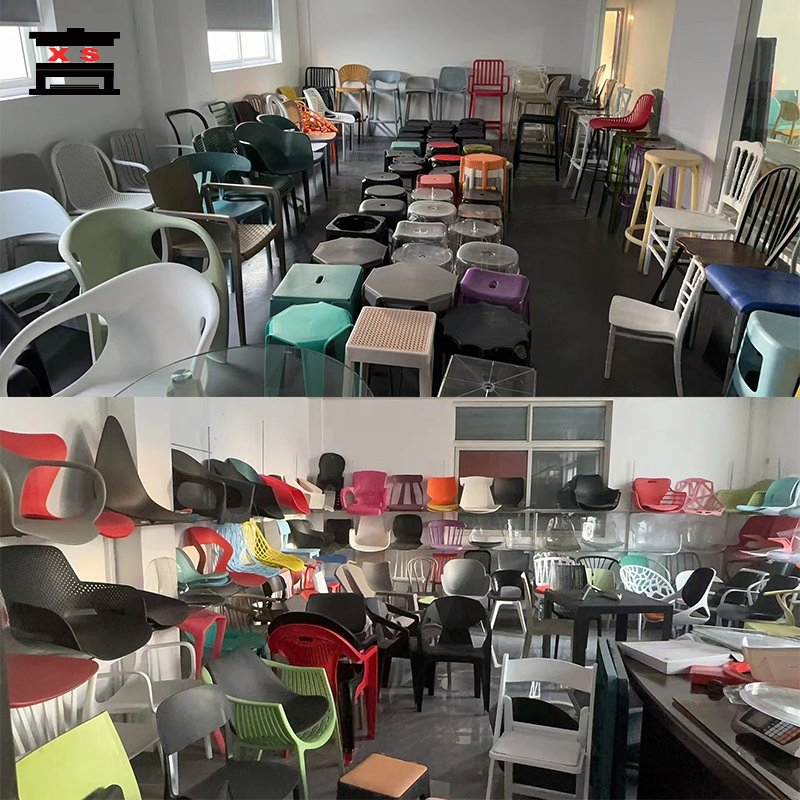 Plastic Used Second Hand Molds Armless Armrest Baby School Outdoor Indoor Euro Wedding Fashion Stool Office Modern Rattan Chair Injection Table Mould