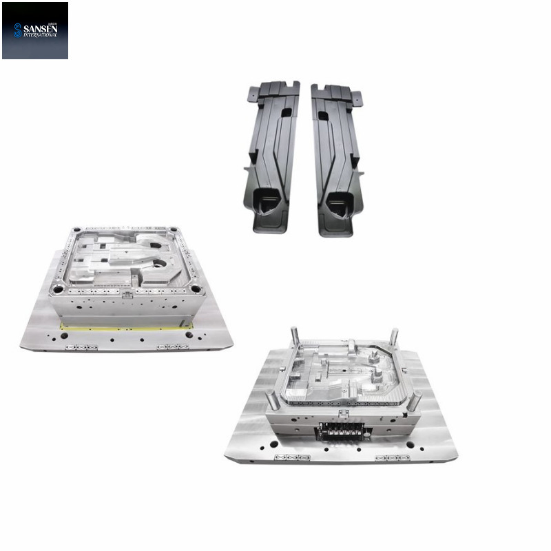 Precision Automotive Exterior Parts Mold with Cooling Channels for Mass Production