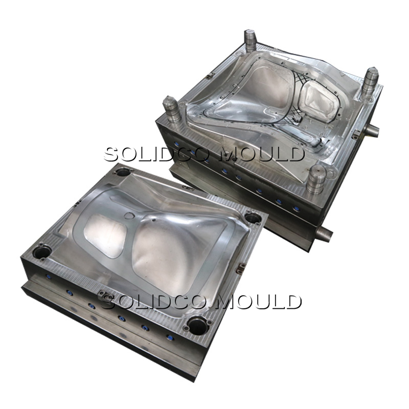 Office Chair Injection Molds Made by Solidco Mould -- a Manufacturer in Taizhou China Featuring One-Piece Injection Molding