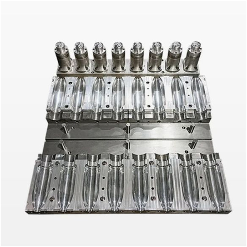 8 Cavity Custom Plastic Injection Mold for Wide Mouth Bucket Cap, 718h Steel High Gloss Mould for Industrial Packaging Lid
