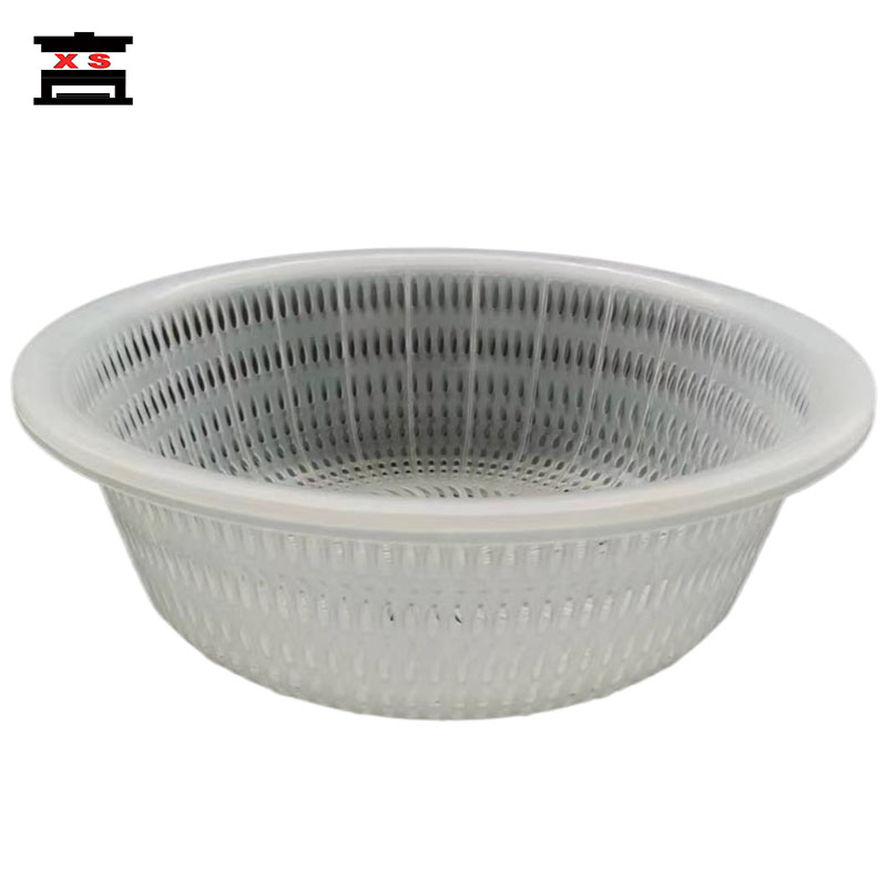 Household Commodity Vegetable Fruit Washing Plastic Basket Injection Mould
