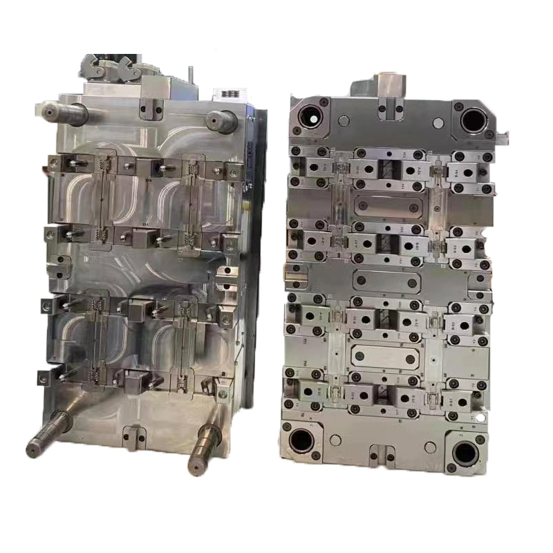 High Precision PA66/PBT+30GF Peek Auto Precision Electric Auto Wireharness Housing Connector Plastic Injection Molding Mould