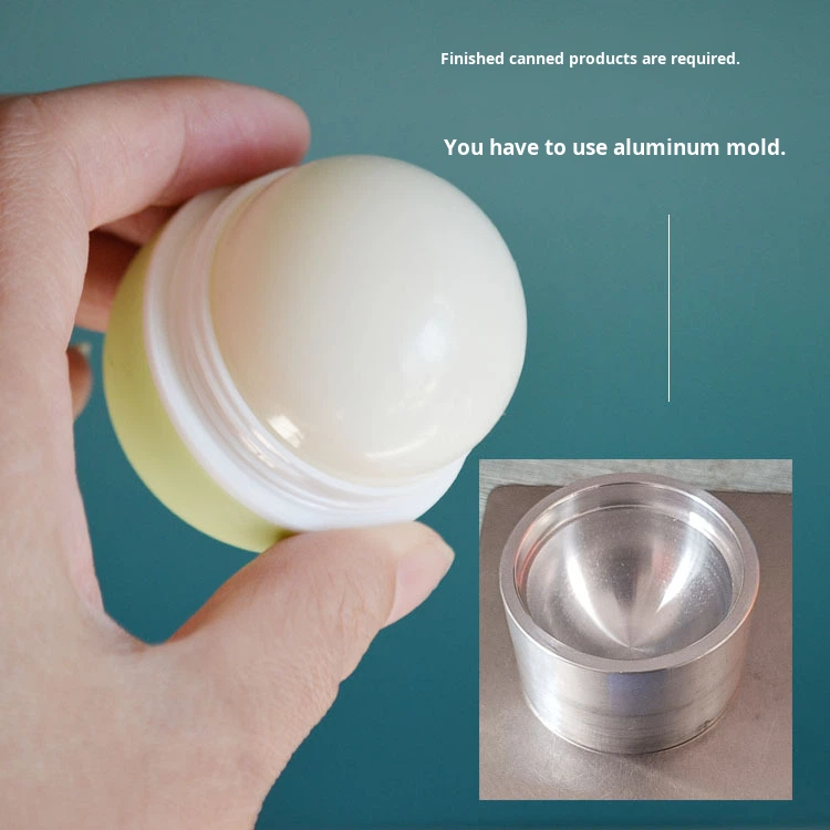 20g Spherical PP Plastic Cosmetic Moisturizing Cream Children's Lipstick Packaging Box DIY Homemade Lithospermum Cream Hair Wax