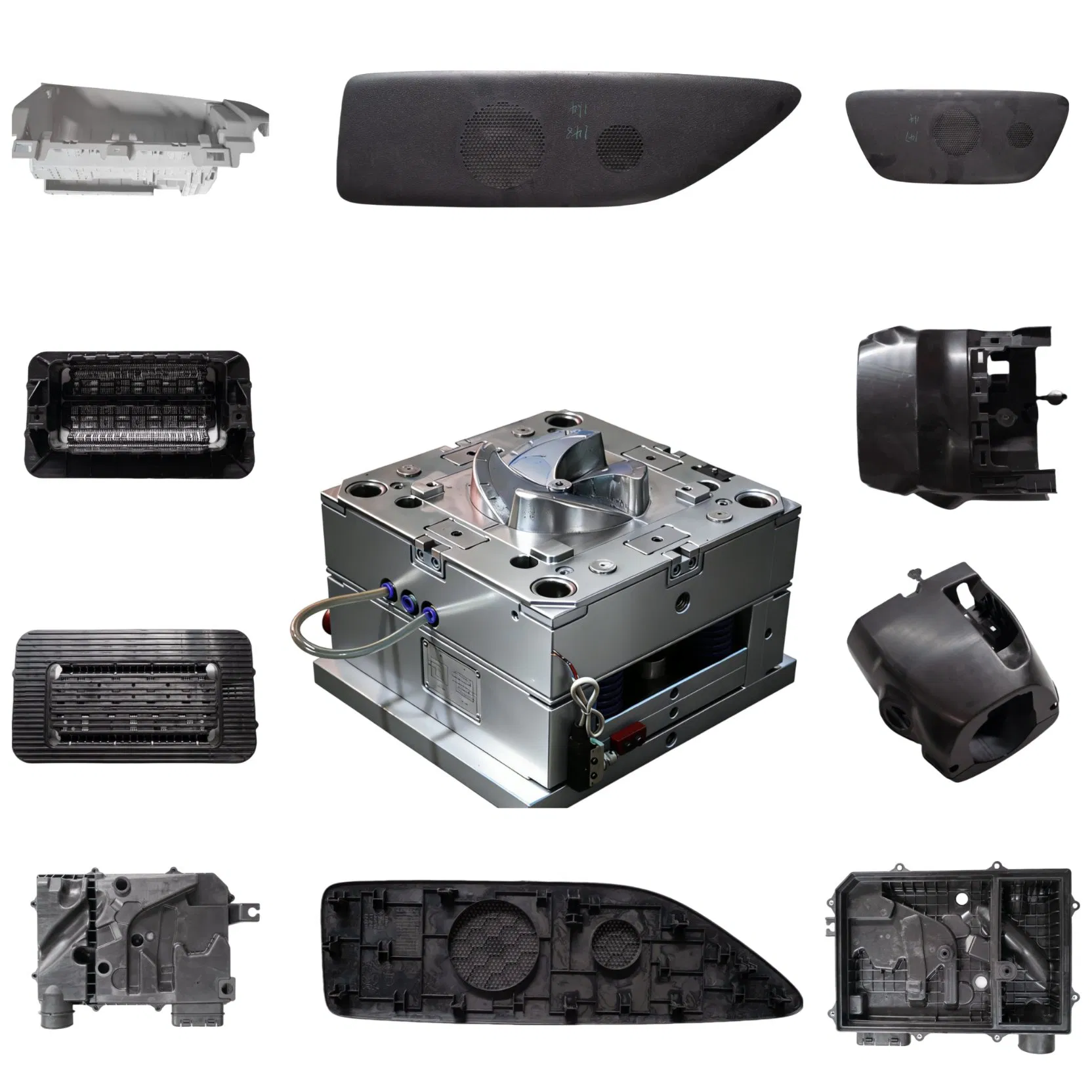 Customized OEM ODM Precision Durable ABS PP PE PA66 Automotive Car Home Appliance Enterior&Exterior Plastic Parts Component Injection Mold Mould Molding Tooling