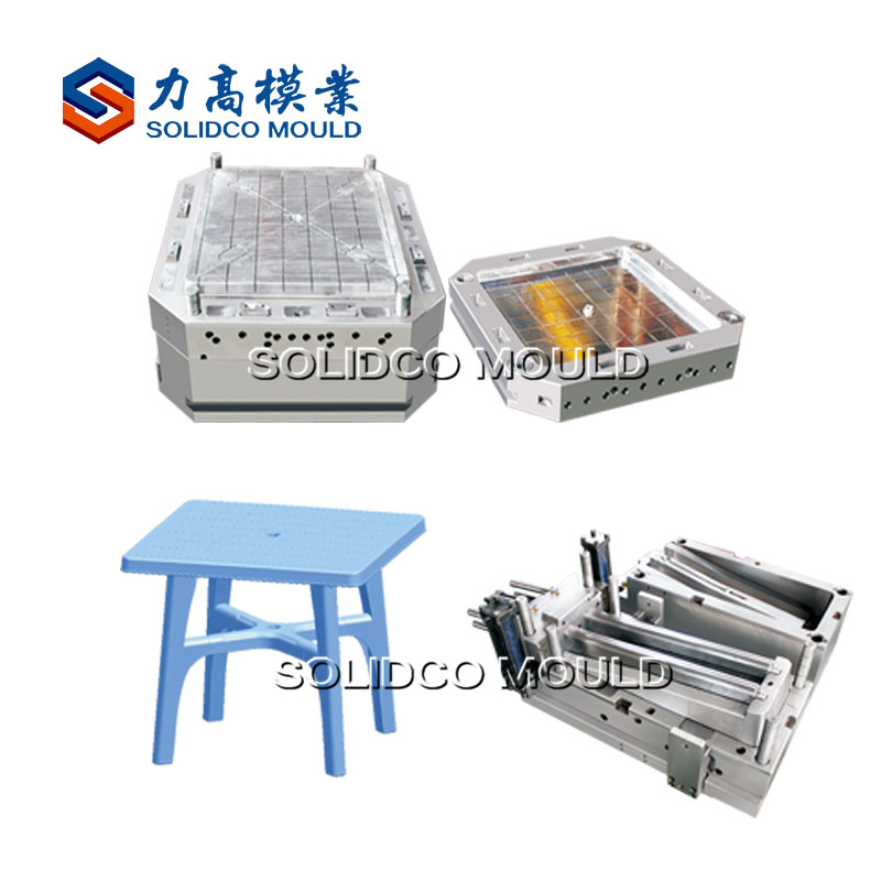 Industrial Heavy Duty Plastic Table Mold for School Canteen Office and Commercial Use Furniture Manufacturing Equipment