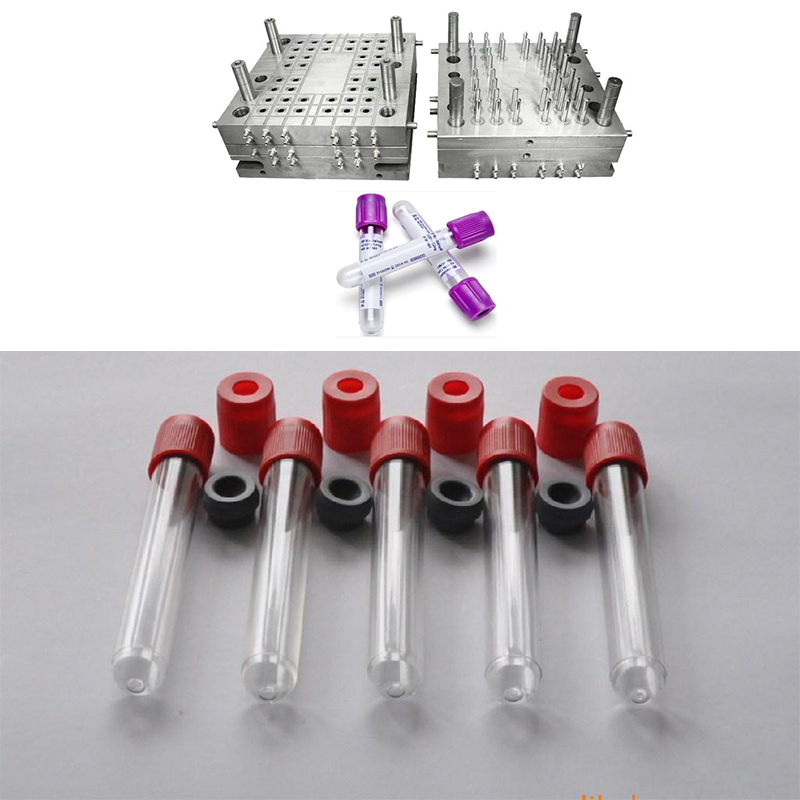 Disposable Medical Consumables Plastic Mould Hospital Blood Tube Mold