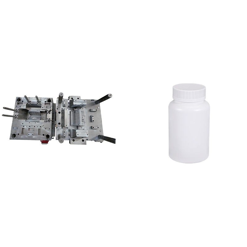 Food Grade Pharmaceutical Packaging Plastic Bottles Injection Molding Precision Cold Hot Runner Plastic Customized Molds CNC