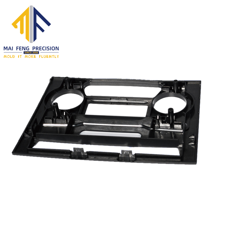 Auto Interior Trim Injection Molding Automotive Center Console Navigation Frame Mold Design