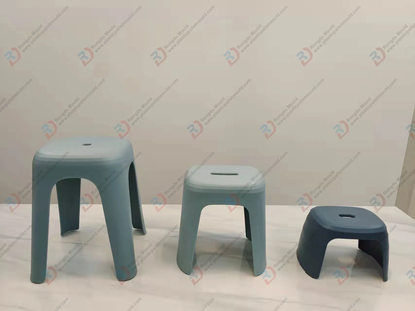 Rongdu Mould Plastic Injection Commodity Household Chair Mold