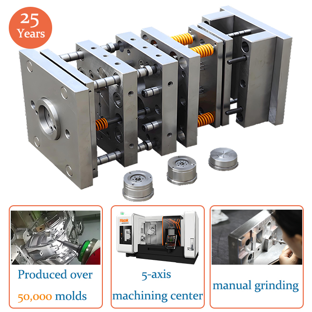 Custom OEM Home Plastic Pill Box Mould 5 Axis Processing Stainless Steel for Storing Pills and Medical Supplies Injection Mold
