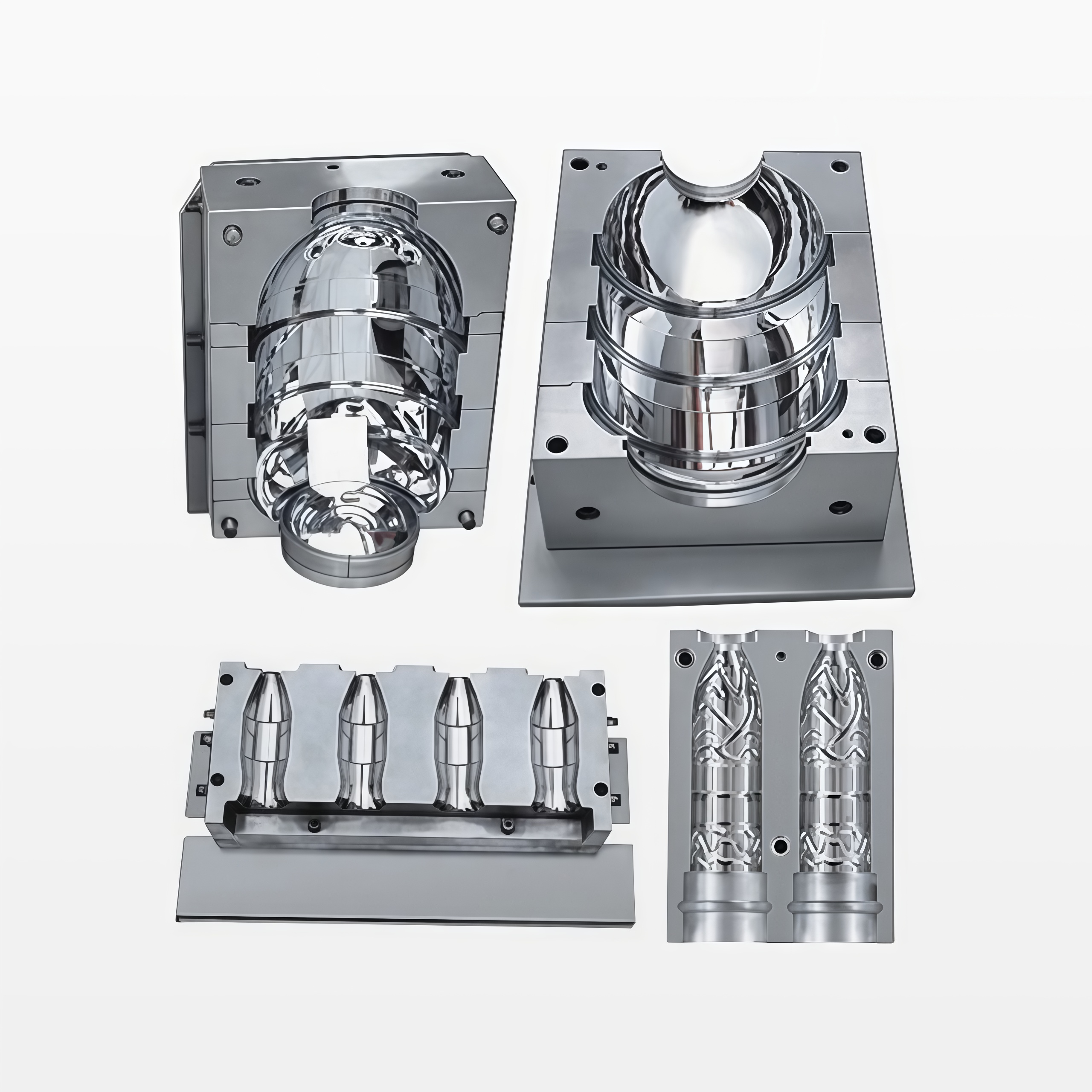 PET Water Bottle Injection Mold for Beverage Packaging Multi-Cavity for Automatic/Semi-Automatic Machines