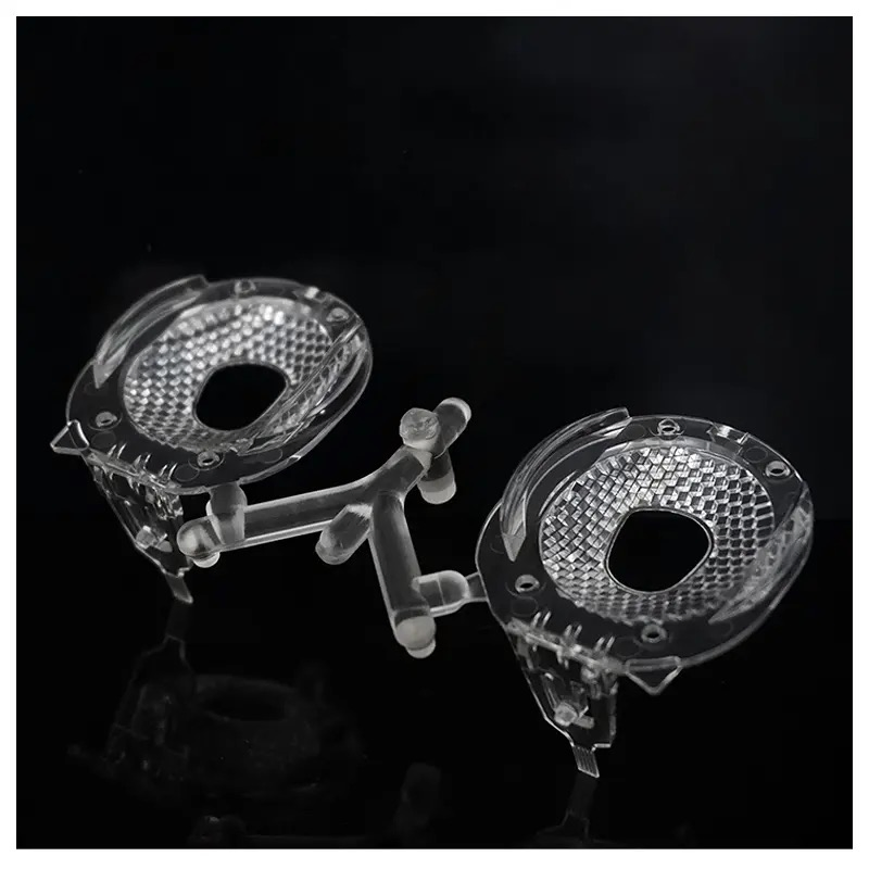 Plastic Injection Mold Maker Molding Capabilities for Interior and Exterior Molded Components to Automotive Lighting Lens Custom Molded PMMA/Acrylic PC Lenses