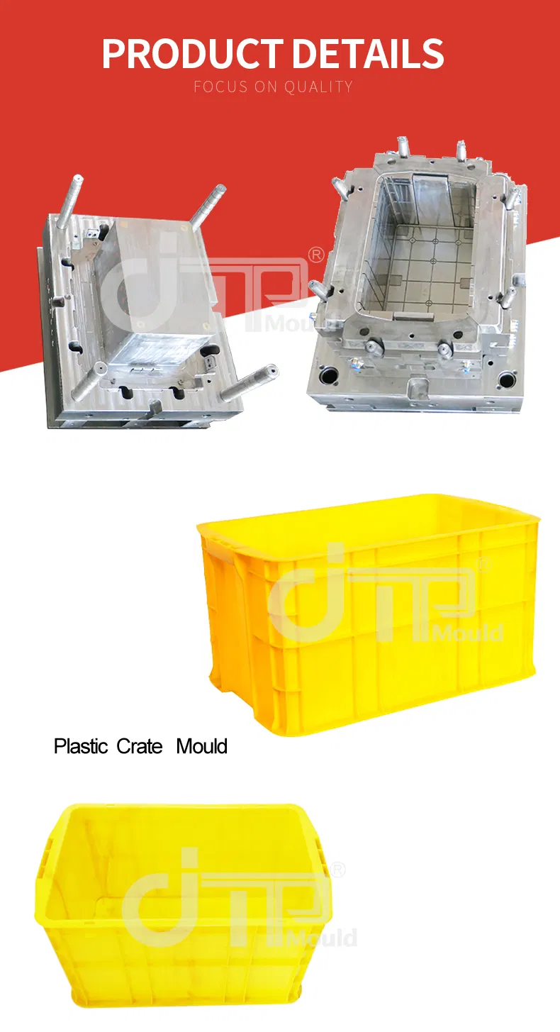 Plastic Injection Crate Mould Design