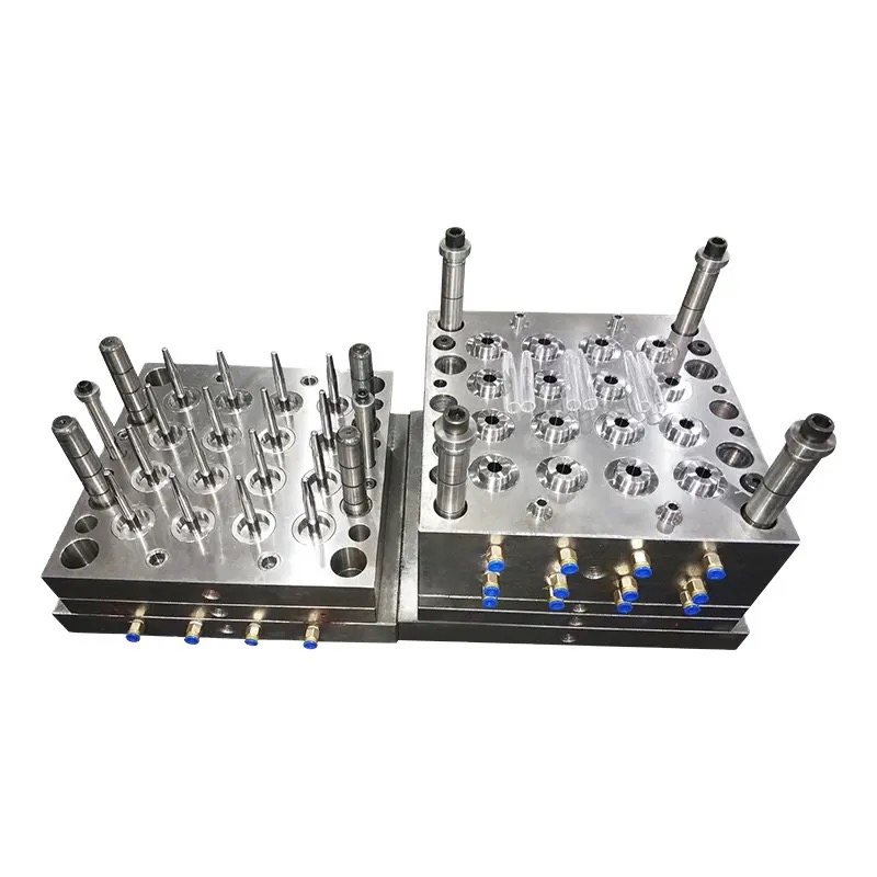 Multi Cavity Medical Automatic Vacuum Blood Collection Tube Consumable Medical Extrusion Blow Molding Machine Moulds