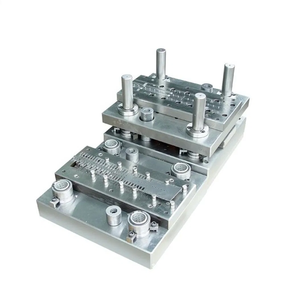 Multi-Cavity High-Speed Plastic Injection Mold for Electronic Terminal Connector, 718h Steel Hot Runner Mould for Electrical Industry Parts