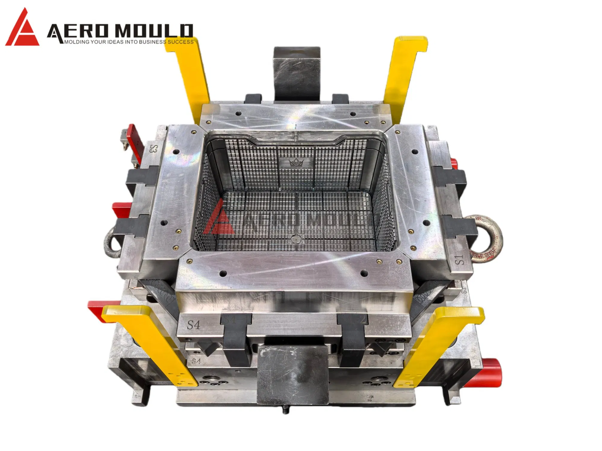 Multi-Purpose Plastic Crate Mold for Industrial and Food Packaging