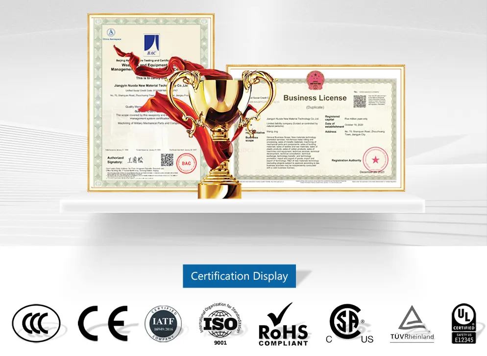 Certification