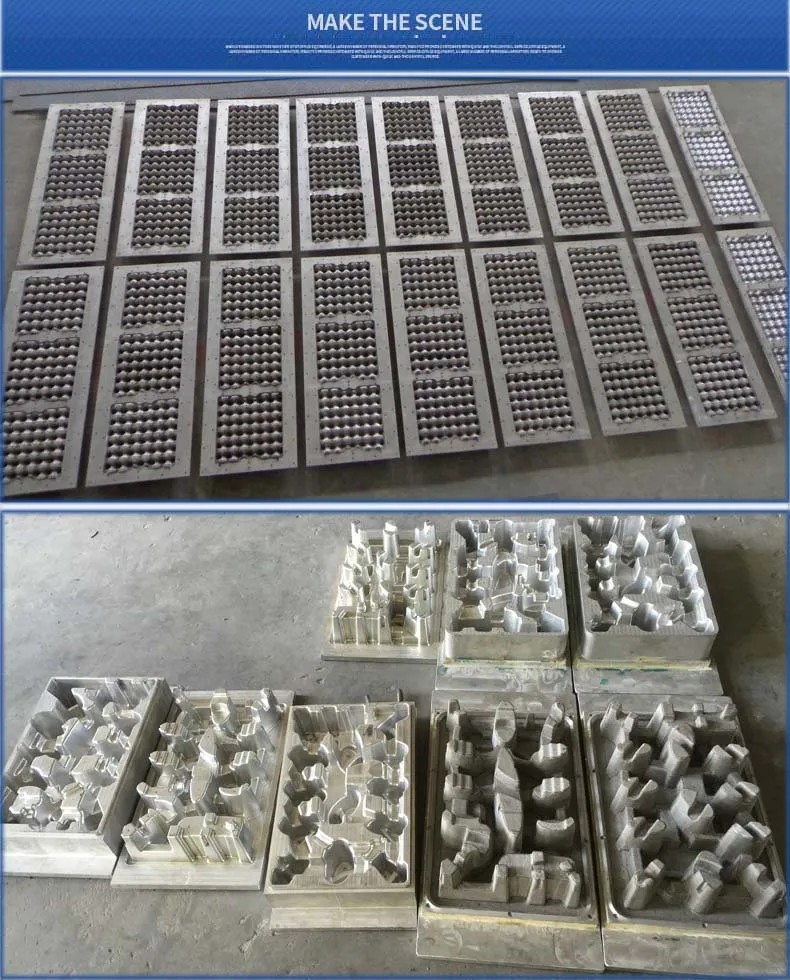 Pulp Molding Industrial Packaging Mold Details