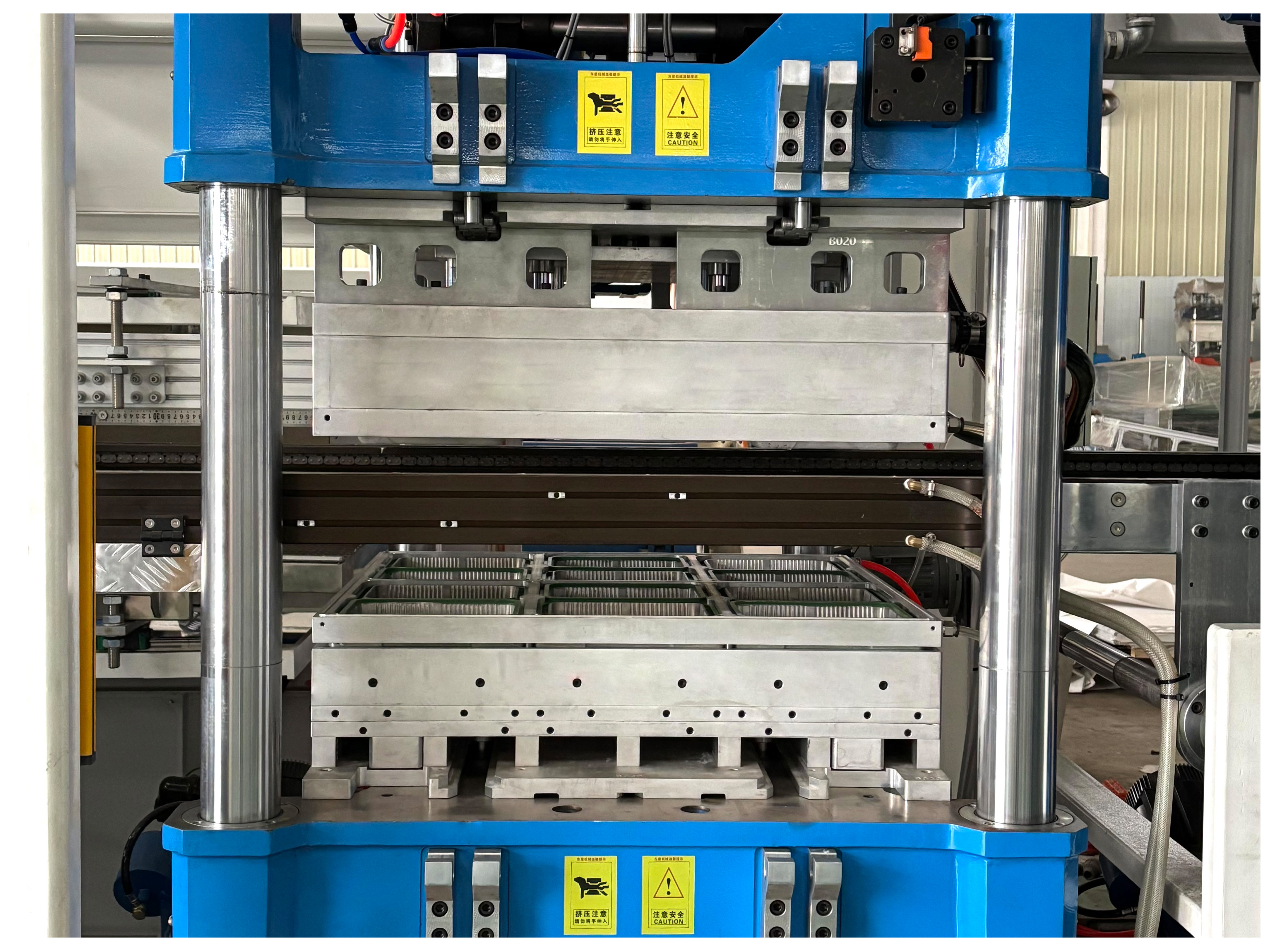 Eco-friendly High Transparency Aluminum CNC Machined Blister Thermoforming Mold 0.02-0.05mm Tolerance for Food Medical Packaging