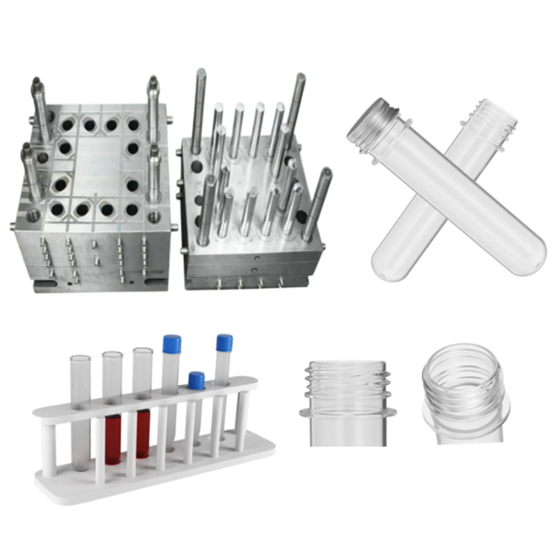Disposable Medical Consumables Plastic Mould Hospital Blood Tube Mold