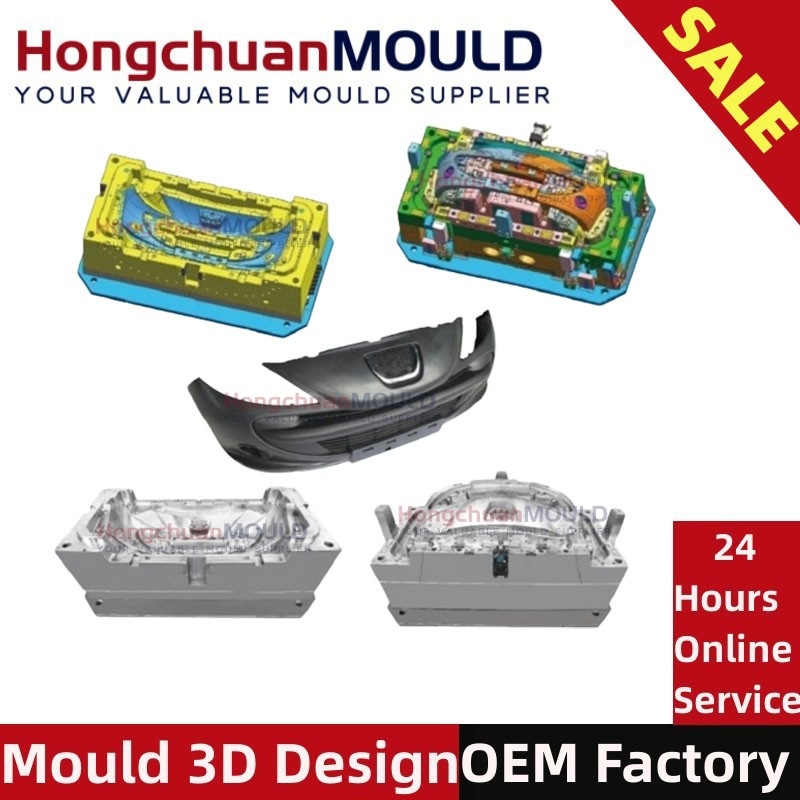 China Automotive Exterior Fornt Bumper Plastic Injection Mould Factory