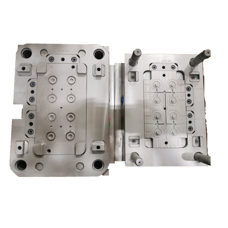 High Precision PA66/PBT+30GF Peek Auto Precision Electric Auto Wireharness Housing Connector Plastic Injection Molding Mould