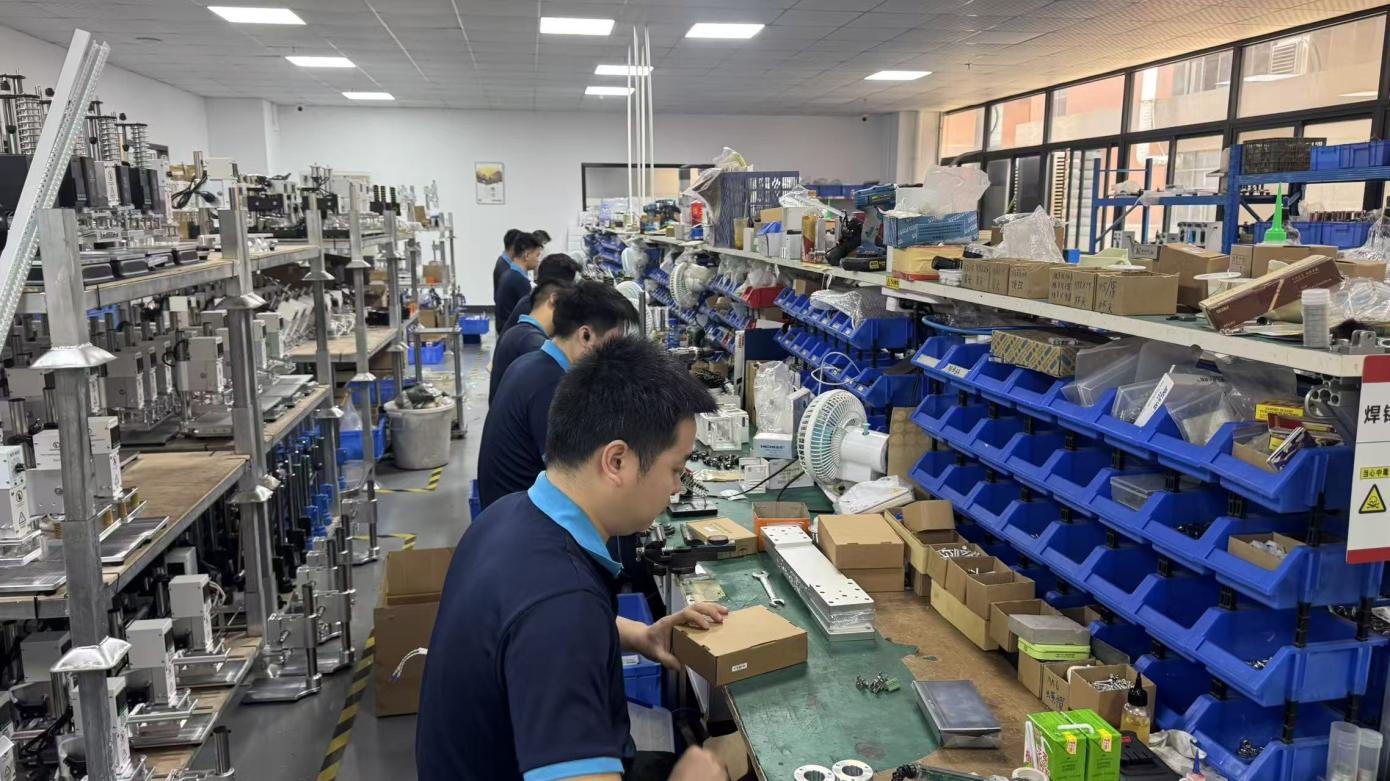 Assembly of precision mold components at Ohio Machinery