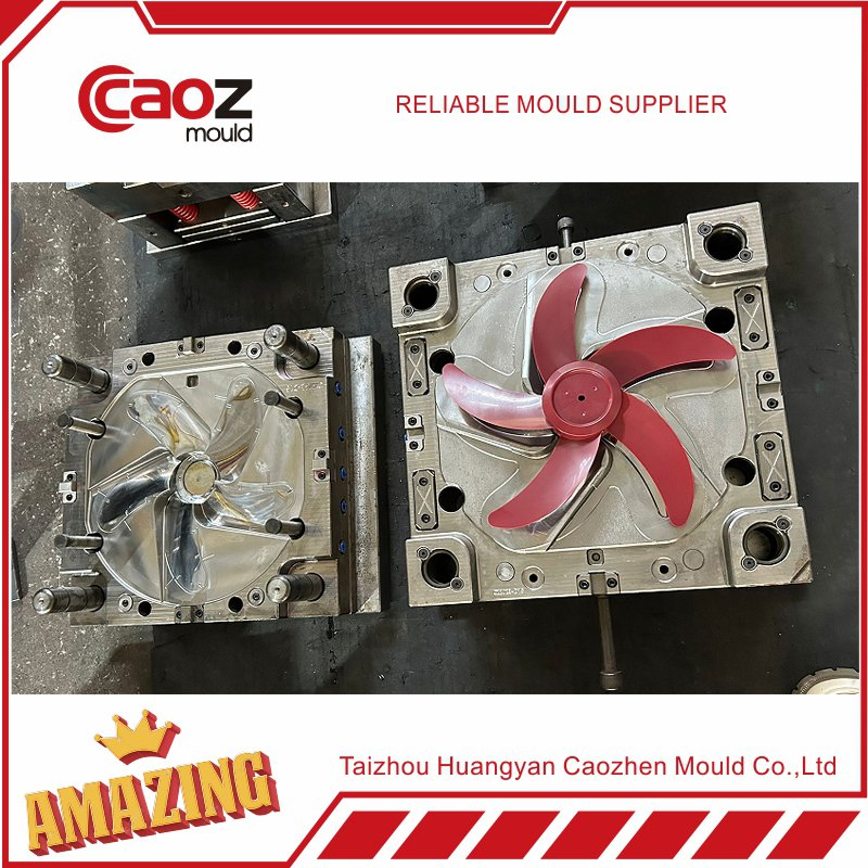 Customized Plastic Home Appliance Household Helmet Auto Car Part Commodity Electrical/Table Fan Blade Injection Mould with PP Material (CZ-1921)