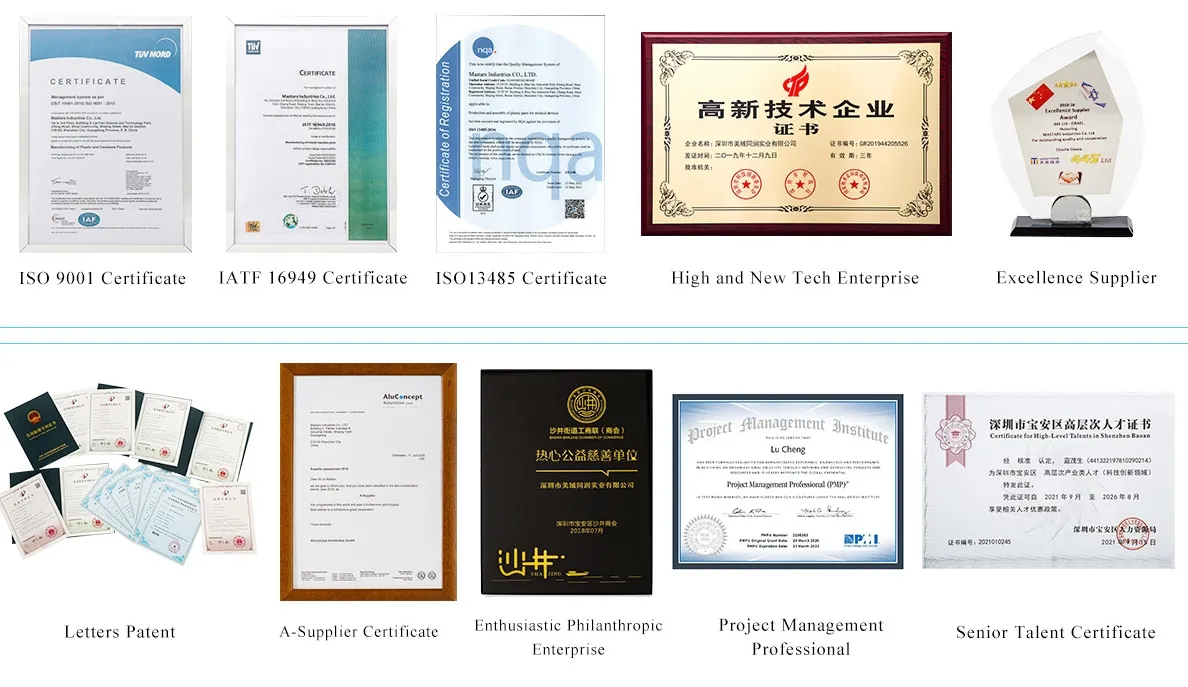 Quality Certifications