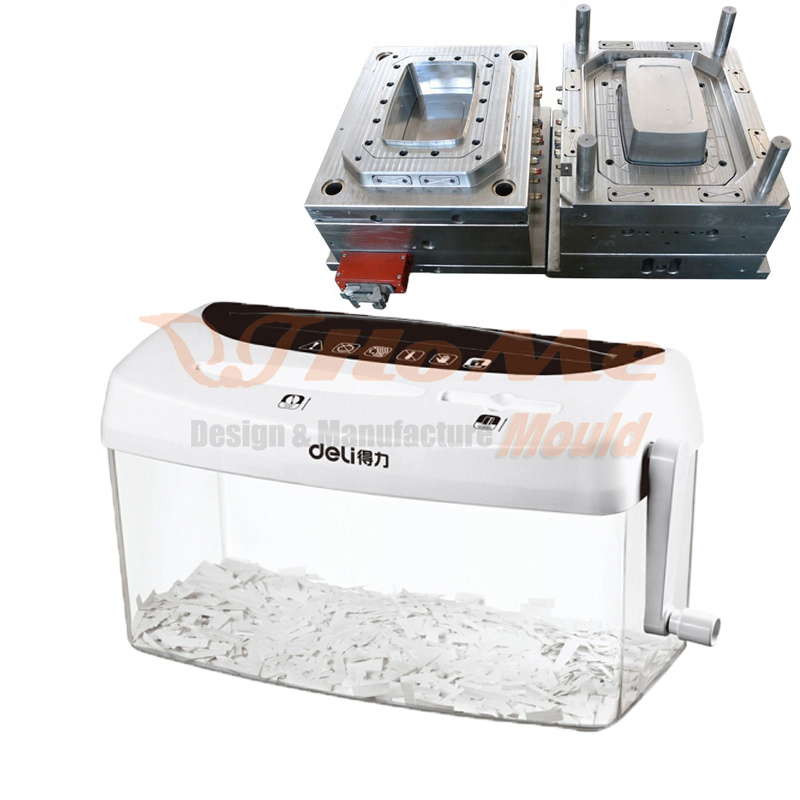Cheap Price Office Equipment Desktop Plastic Paper Shredder Mould Crusher Machine Plastic Parts Mould